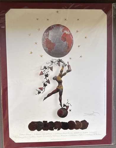 Gerard puvis embossed wine - wine, art